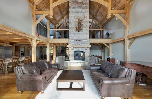 Rockbridge Cabin | Timberframe Lodge| Luxury | Hocking Hills