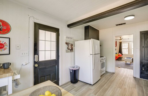 Heart of Lubbock Cottage | Time Machine: Games Galore in Lubbock Home By Ttu!