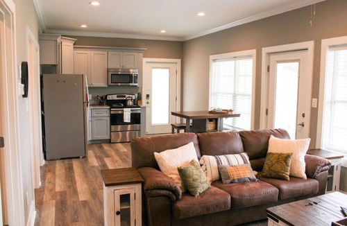 West Jefferson House | Tiny 2br Cabin w/ View | Grill | Fire Pit #1