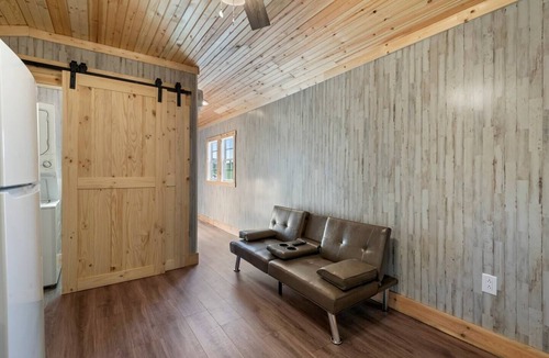Albertville Apartment | Tiny cabin on 10 acres with pond