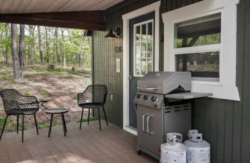 Great Cacapon Apartment | Tiny Cabin w Fire Pit Game Room and Dog Friendly