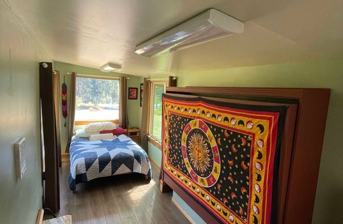 Elmira Resort | Tiny Home Caboose @ Zen Garden Sanctuary Spa