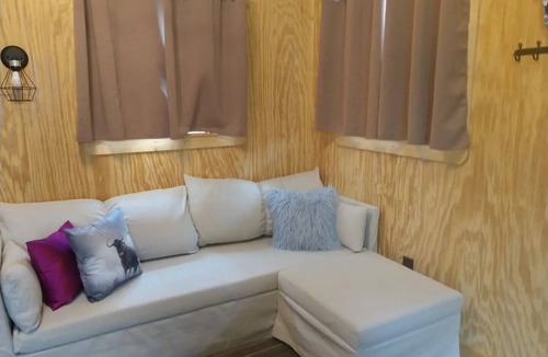 Evant Cabin | Tiny home hosted by D'Ann