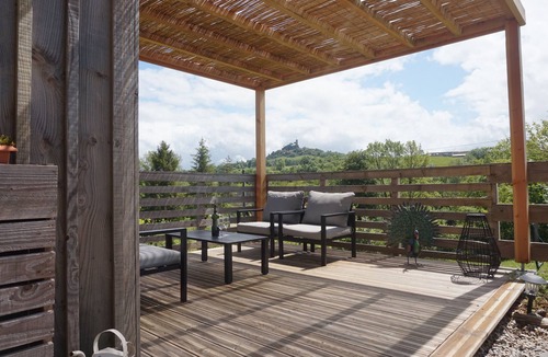 Turenne Cabin | Tiny House - exceptional view of the castle