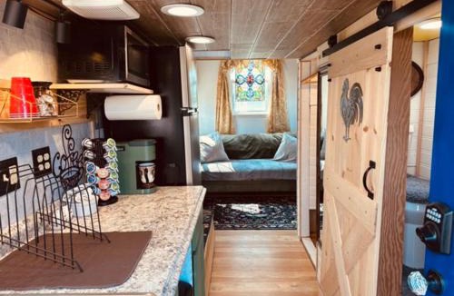 Venersborg House | Tiny House Farm Stay Pets Welcome