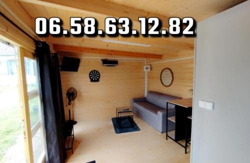 Saint-Florent-sur-Cher Ski Chalet | Tiny house toute équipée avec jardin