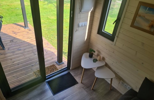 Saint-Martin-au-Bosc Cabin | Tiny house with pool and jacuzzi