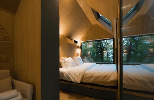 Etival-les-le-Mans Ski Chalet | Tiny houses PAMPA Lodges - étang & bain nordique