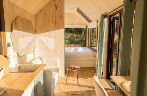 Etival-les-le-Mans Ski Chalet | Tiny houses PAMPA Lodges - étang & bain nordique
