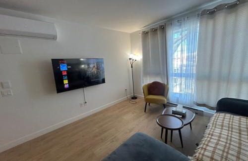 Longue-Pointe Apartment | Tiny Penthouse Big Balcony Central & Cozy