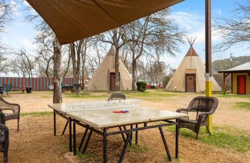 New Braunfels Hotel | Tipis on the Guadalupe