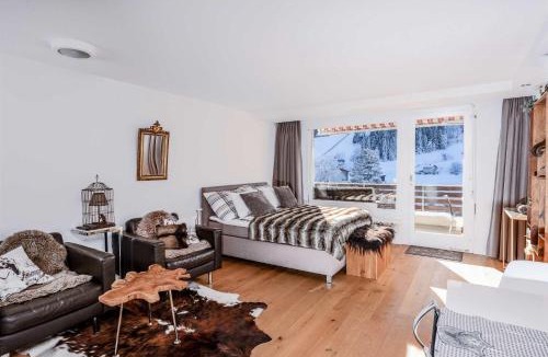 Engelberg Apartment | Titlis Studio Engelberg with Balcony great View
