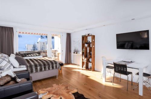 Engelberg Apartment | Titlis Studio Engelberg with Balcony great View