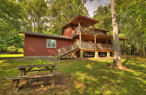 Mineral Bluff Cabin | Toccoa River Escape | River Front | Gas Grill