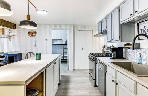 Reed City House | Todd Lake Access w/Dock Across the Street!
