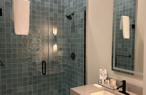 Cumming Apartment | Toile & Bubble Eucalyptus Suite