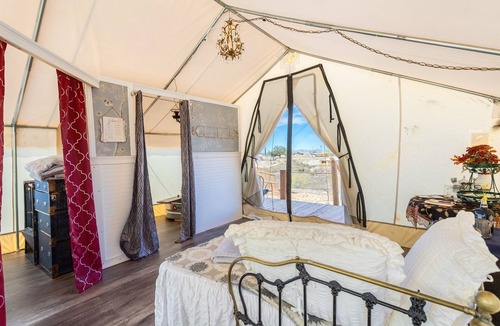 Tombstone RV Rental | Tombstone History & Cozy Cabin Glamping Stay