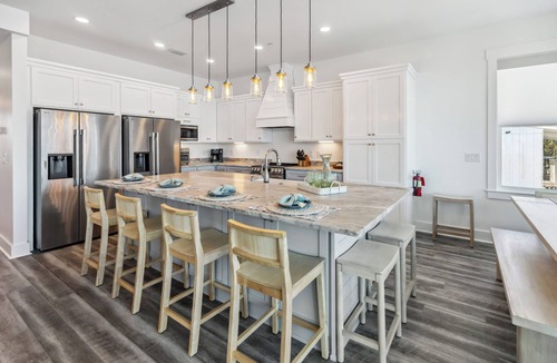 Thomas Drive House | 🏖 Tootsies Beachfront Getaway! Exceptional, New, Beachfront Home with Pool!