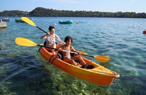 Blato Apartment | Top apartment for 6 P., south. Location, oceanfront, boat mooring, bike hit!