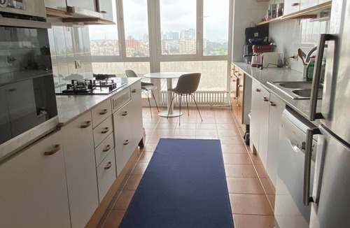 Poblenou Apartment | Top floor apartment in front of bogatell beach