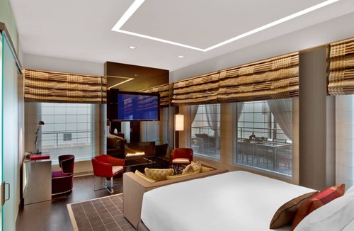Downtown Dallas Hotel | Top-Floor Suite with Outdoor Space, Perfect for Entertaining
