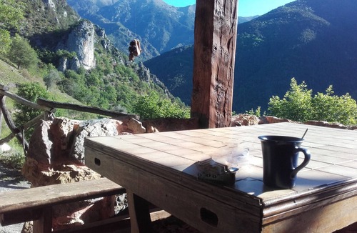 Roquebilliere House | Top quiet house facing the peaks of the Mercantour in part except