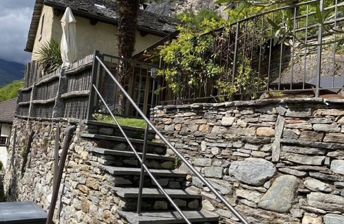 Acquarossa House | Top rustico with heated outdoor whirlpool and sauna
