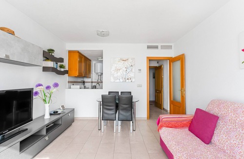 Barri Vell - Santa Creu Apartment | 'Topete' Apartment with Sea Views, Wi-Fi and Air Conditioning
