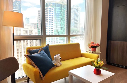 Toronto Entertainment District Apartment | Toronto DT Roger Center 3B+2B King bed free parking condo