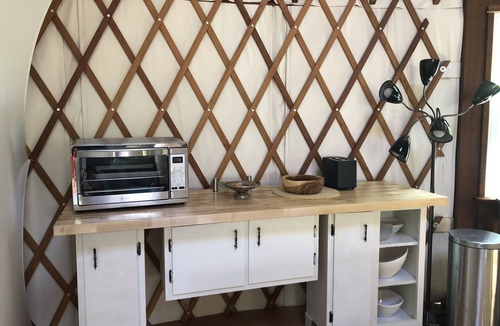 Ulster Park House | Totally secluded Yurt surrounded by waterfalls, brooks, cliffs and forest