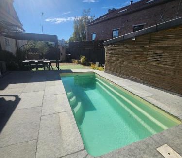 Charleville-Mezieres House | Town center Kéroussel house - 6 people - 2 Bedrooms - Swimming pool