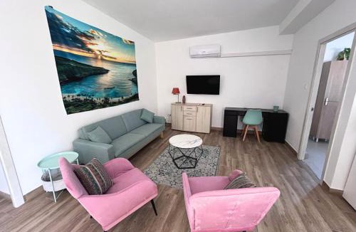 Ador Apartment | Town House in Old Village Ador, Ganda with big roof terrace with seaview