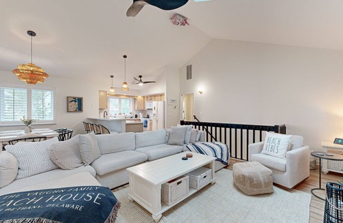 Sandpiper Pines House | Town of South Bethany house w/patio, balcony, grill, near the ocean