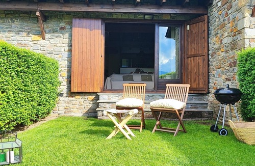 Alp House | Townhouse 3 rooms Fireplace, Garden, BBQ, Views & Wi-Fi