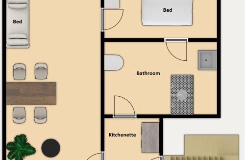 Odense Apartment | Townhouse with Garden and Free Parking