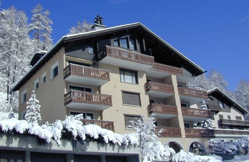 Sankt Moritz-Bad Apartment | Traditional apartment house in an excellent, quiet location between St.