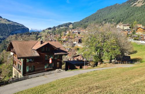 Wengen Apartment | Traditional chalet in Wengen - Top Floor