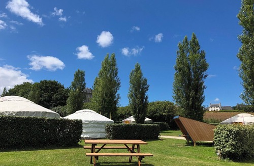 Plouenan Cabin | Traditional Mongolian yurt near Roscoff (sleeps up to 6)
