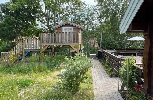 Udsholt Sand House | Traditional Viking house near Rågeleje beach