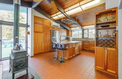 Dover House | Trail Access On-Site: Gorgeous MCM Deck House!