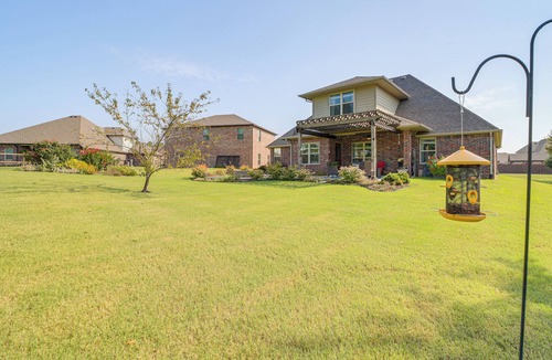 Verdigris House | Trail Access + Patio: Peaceful Tulsa Area Retreat
