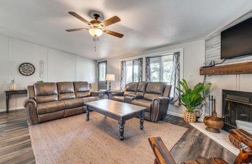 Gonzales House | Trails, Creek & Wildlife: Country Harwood Retreat