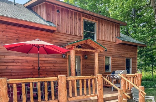 Inlet Cabin | Trails End Cabin - Historic Inlet Home