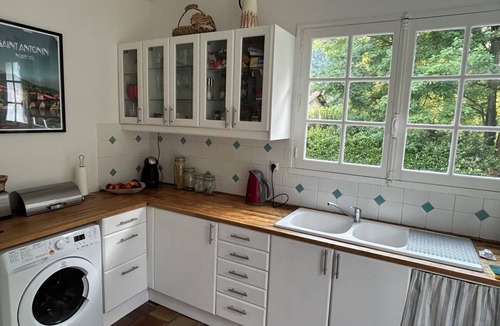Saint-Antonin Noble Val House | Tranquil river setting/private heated pool/short stroll to famous medieval town