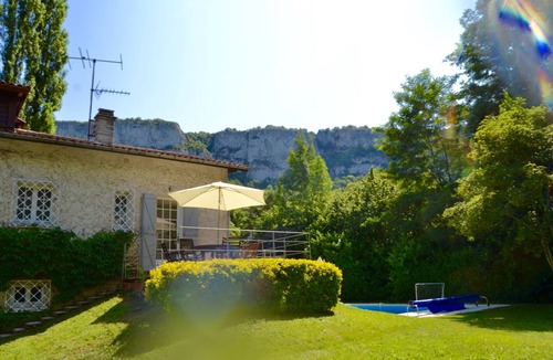 Saint-Antonin Noble Val House | Tranquil river setting/private heated pool/short stroll to famous medieval town