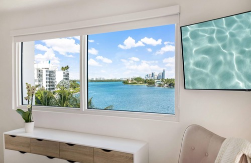 Bay Harbor Islands Apartment | Tranquil 2BR in Miami: Waterfront Views