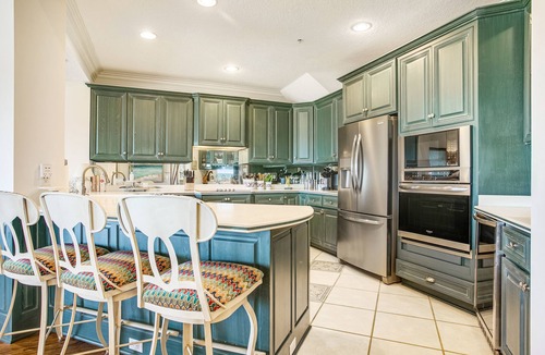 American Beach House | Tranquil coastal home with ocean views, beach access, balcony & shared pool