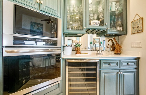 American Beach House | Tranquil coastal home with ocean views, beach access, balcony & shared pool