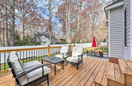 Greensboro House | Tranquil Greensboro Home w/Fire Pit!