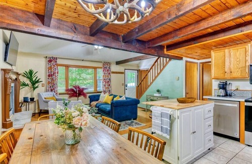 Lake Ariel House | Tranquil Grove | Hot Tub | Game Room | Fire Pit